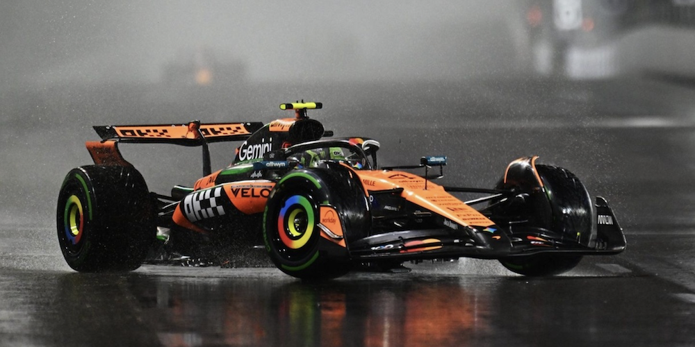 Norris wins pole at Las-Vegas