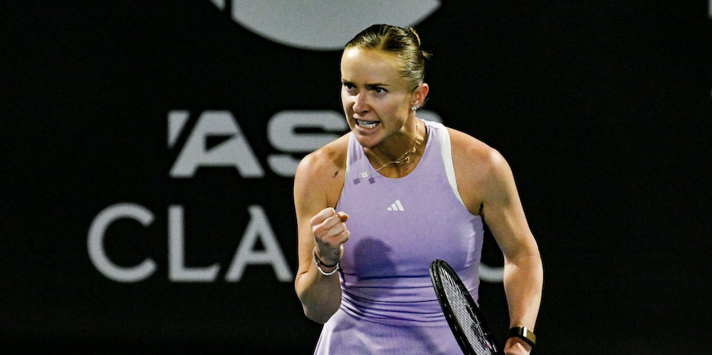 Elina Svitolina at Auckland semifinal