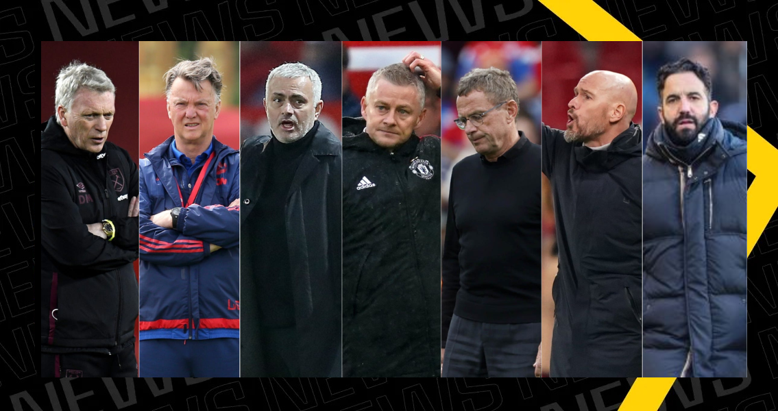 Manchester United managers after Sir Alex Ferguson how the last 10 compare | Setanta Sports