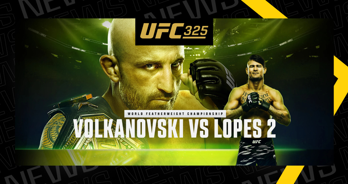 Watch UFC 325 Live on setantasports.com - Volkanovski vs Lopes 2 | Setanta Sports
