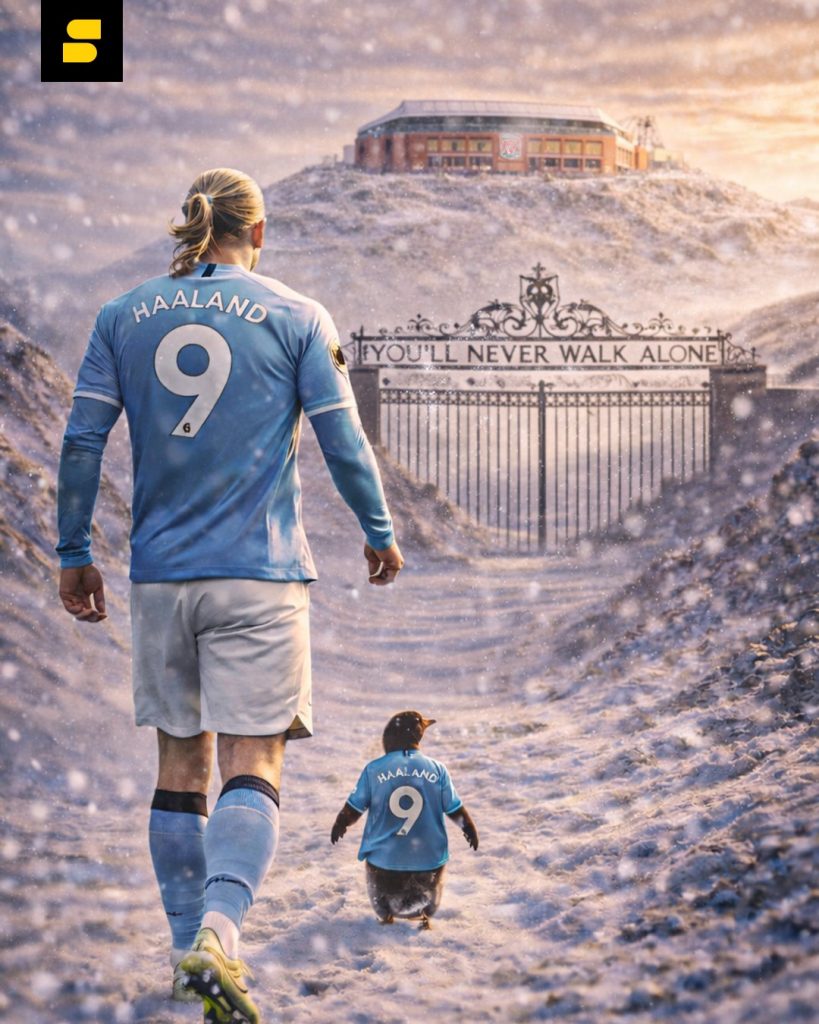 Erling Haaland First goal at anfield | Setanta Sports