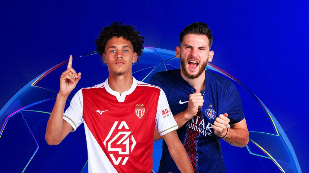 მონაკო vs პსჟ - ჩემპიონთა ლიგა setantasports.com-ზე | Setanta Sports